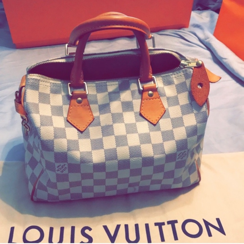 Louis Vuitton Damier Azur Speedy 25
